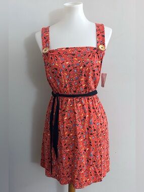 Heritage 1981 Y2K Forever 21 rare retro boho cottage dress twee Indie Sleeze